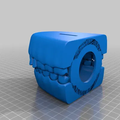 Két tiền tiết kiệm hình răng cho trẻ em