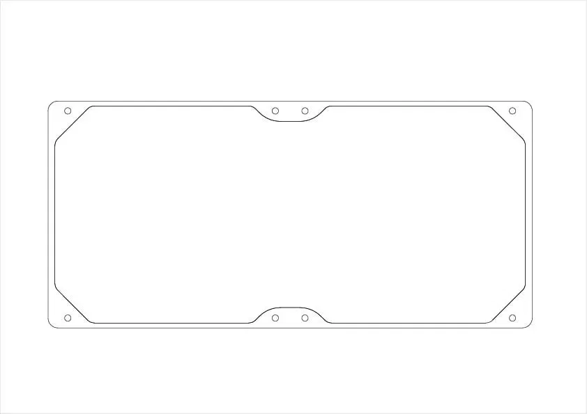 Lưới lọc PC tổ ong cho tản nhiệt Corsair H100 240mm - Image 8