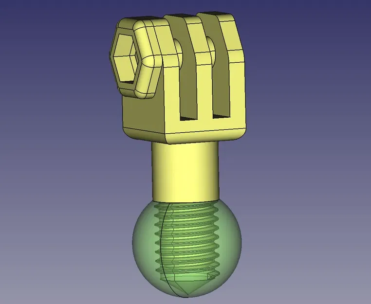 Giá đỡ GoPro cho khớp cầu có khóa - Image 4