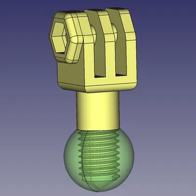 Giá đỡ GoPro cho khớp cầu có khóa