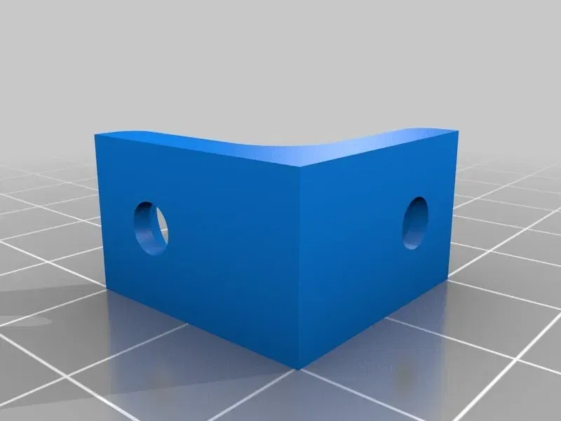 Giá đỡ góc vuông nhỏ cho vít gỗ hoặc máy số 6 - Image 2