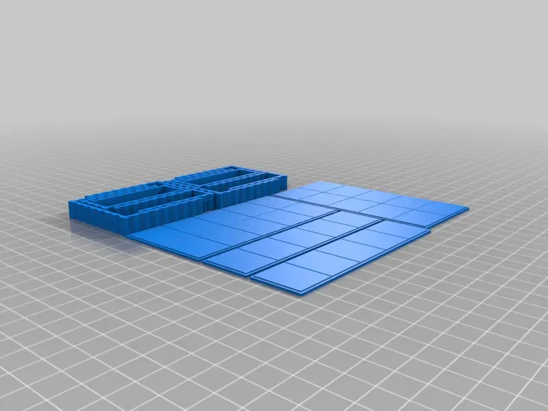 Cầu cảng bê tông và gỗ mô-đun tỷ lệ 1/100 - Image 2