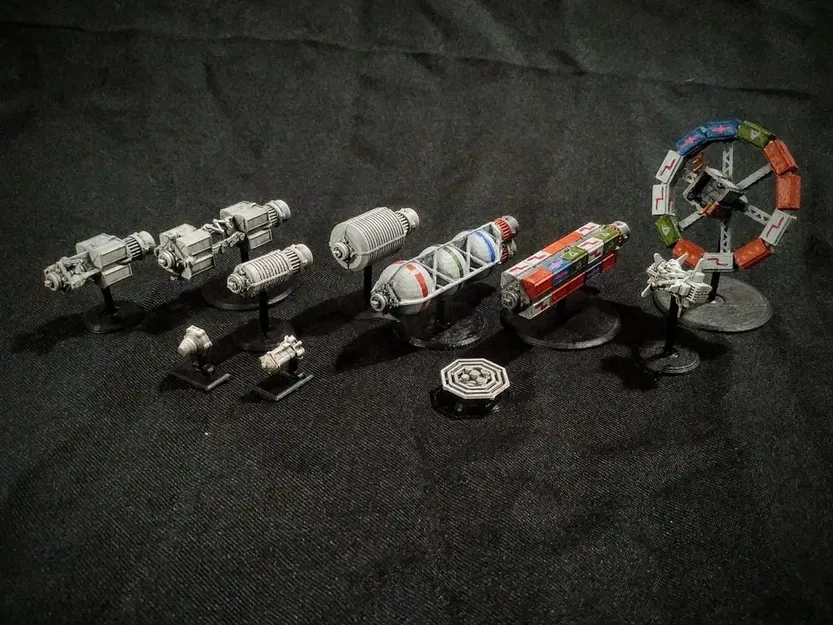 Tàu dân sự và tàu hỗ trợ cho trò chơi "A Billion Suns - Image 1