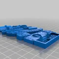 Xe tăng Churchill Crocodile dễ in 3D tỉ lệ 1/100 - Thumbnail 3