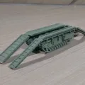 Phương tiện cầu Churchill ARK dễ in 1/100 - Thumbnail 1