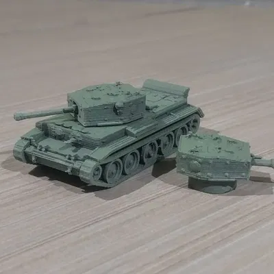 Xe tăng Cromwell và pháo tự hành Cromwell dễ in ấn