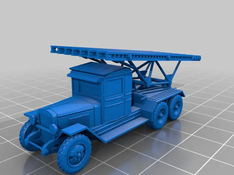 Xe tải Zis Katyusha dễ in tỉ lệ 1/100 - Image 2