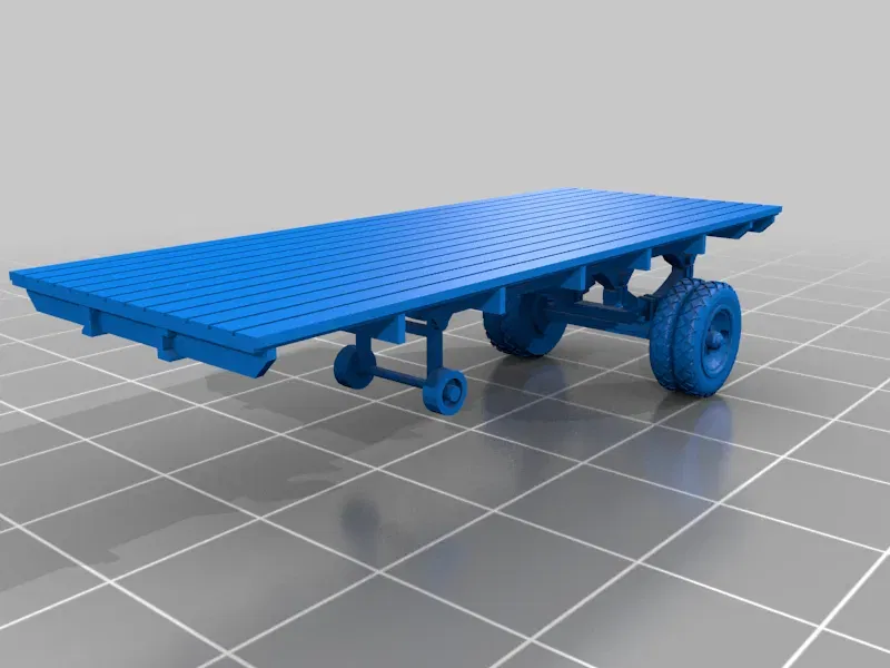 Xe tải bán tải ZIS 10 dễ in 3D với phụ kiện - Image 1