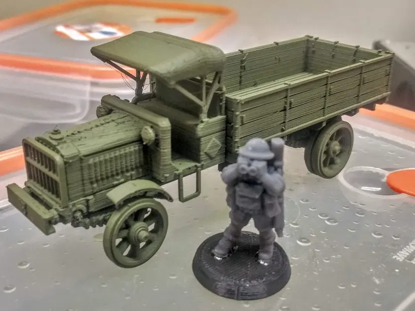 Xe tải Liberty dễ in 1/100 scale - Image 2