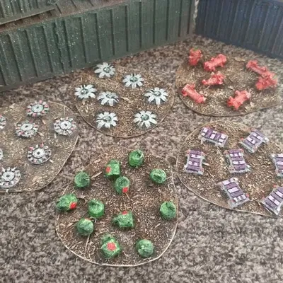 Mô hình mỏ Gaslands nhiều phong cách khác nhau