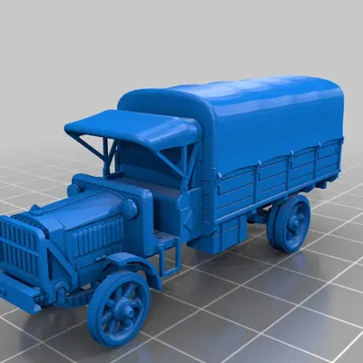 Xe tải Liberty dễ in 1/100 scale