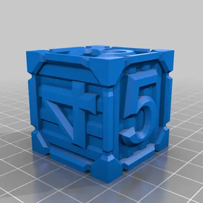 Xúc xắc container hàng hóa sáu mặt cho trò chơi gaslands