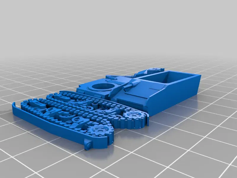 Mô hình xe tăng M3 và M5 Stuart dễ in 1/100 - Image 2