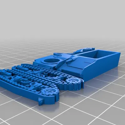 Mô hình xe tăng M3 và M5 Stuart dễ in 1/100