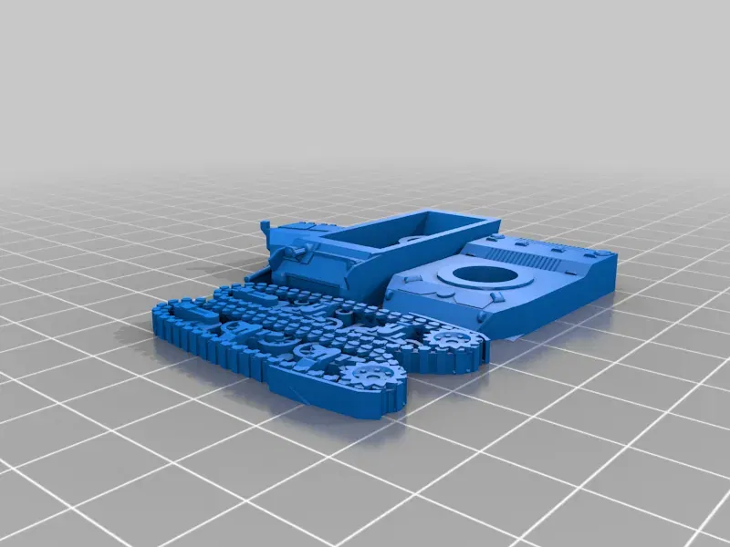 Mô hình xe tăng M3 và M5 Stuart dễ in 1/100 - Image 3