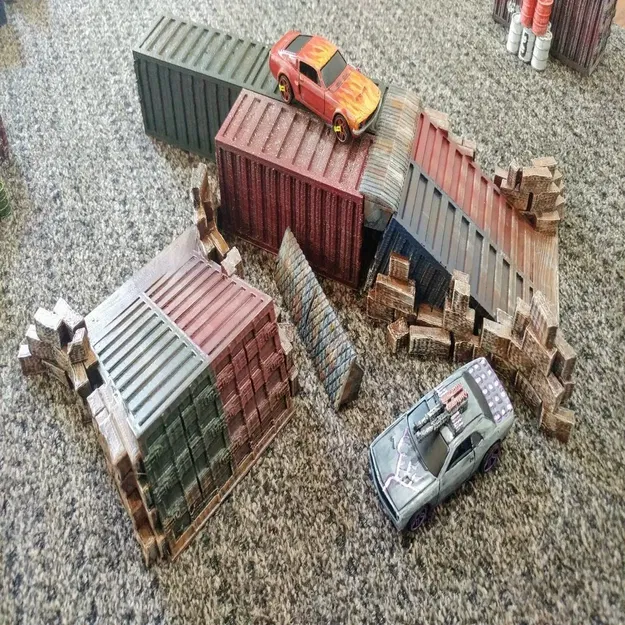Các dốc container hàng hóa cho Gaslands - Image 10