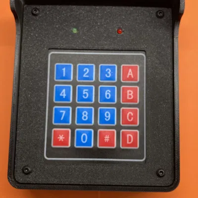 Khóa mã đơn giản với bàn phím 4x4 cho dự án điện tử