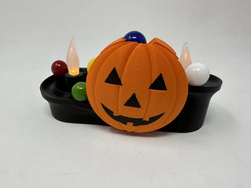 Máy nâng bi Marblevator phong cách Halloween đơn giản - Image 1