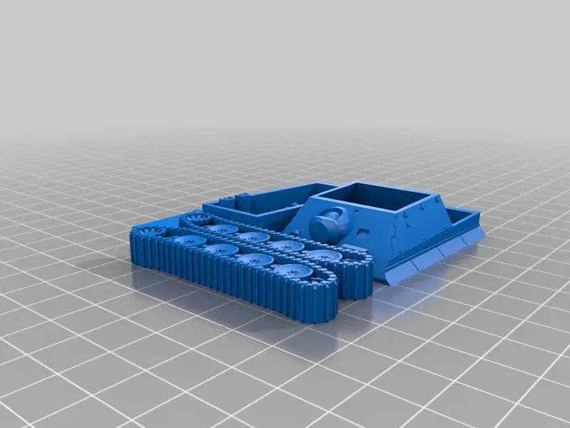 Xe tăng Sturmtiger 380mm in 3D dễ dàng với thiết kế cải tiến - Image 3