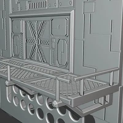 Tháp cơ sở công nghiệp QUBE 500 cho mô hình bàn chơi