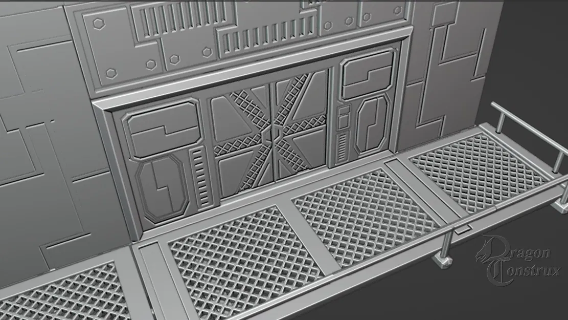 Tháp cơ sở công nghiệp QUBE 500 cho mô hình bàn chơi - Image 9