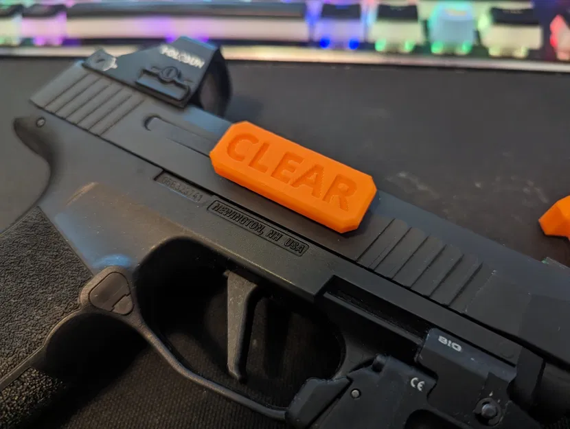 Cờ hiệu buồng 9mm đơn giản cho súng lục - Image 1