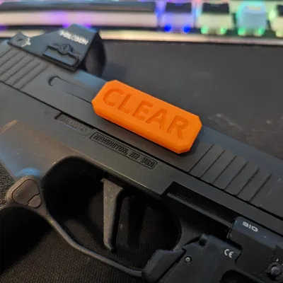 Cờ hiệu buồng 9mm đơn giản cho súng lục