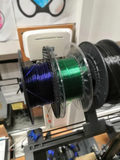 Bộ chuyển đổi giá đỡ filament 2-3kg cho Creality Ender 3 S1 Pro - Image 1