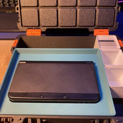 Giá đỡ cho Nintendo 3DS trong hệ thống Gridfinity