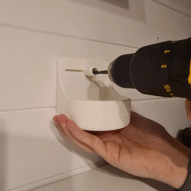 Công cụ khoan và bộ thu bụi với đầu nối thay đổi - Image 1