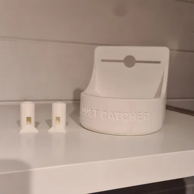 Công cụ khoan và bộ thu bụi với đầu nối thay đổi