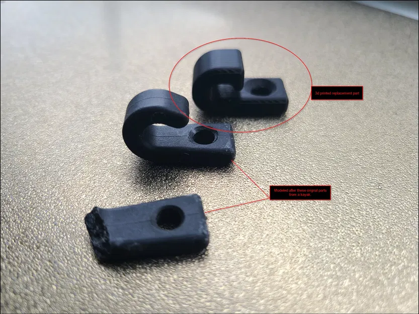 Móc J-Hook thay thế cho thuyền kayak - Image 2