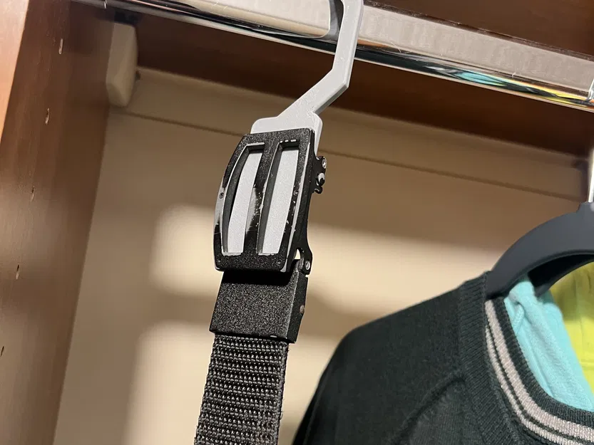 Giá treo dây đai kiểu ratchet cho tủ quần áo - Image 2