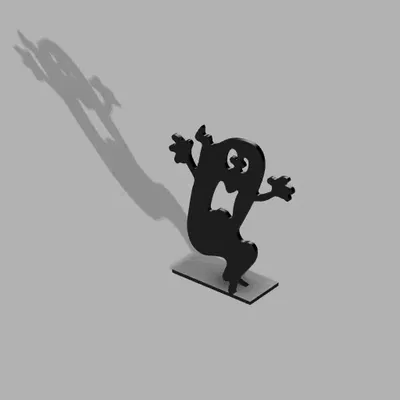 Bóng ma Halloween: Silhouette vui nhộn và đầy châm biếm