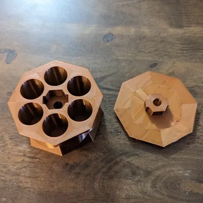 Bộ ổn định trọng lượng đĩa vinyl họa tiết hình học