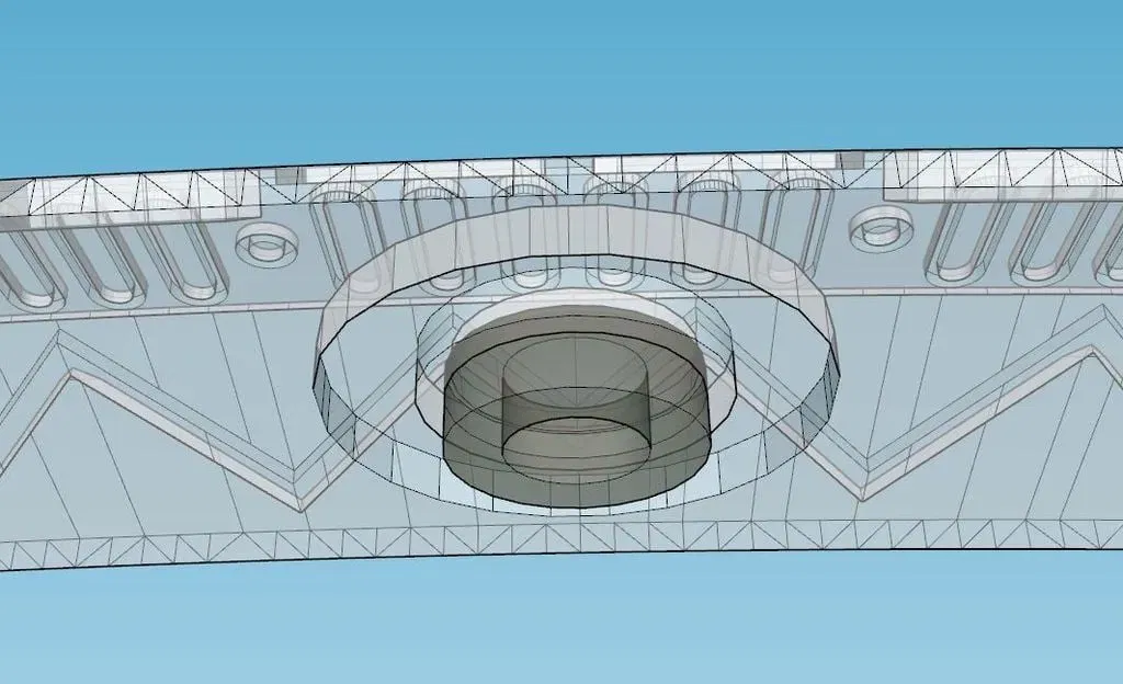 Cổng sao 5ft có động cơ bước điều khiển glyph - Image 6