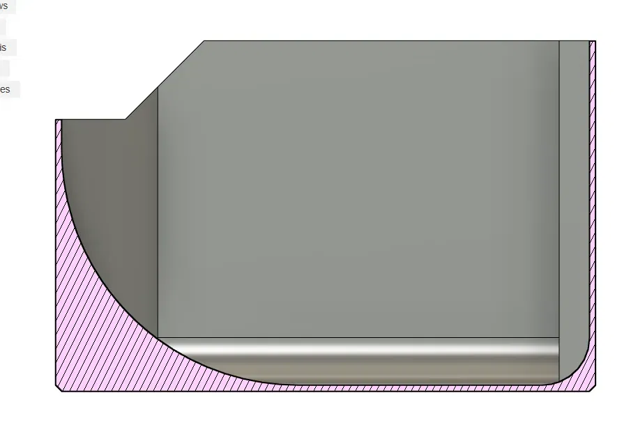 Bộ chèn thùng Husky / Anvil 6 inch với góc nghiêng và đường cong... - Image 2