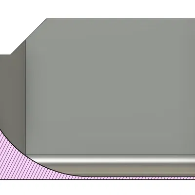 Bộ chèn thùng Husky / Anvil 6 inch với góc nghiêng và đường cong...