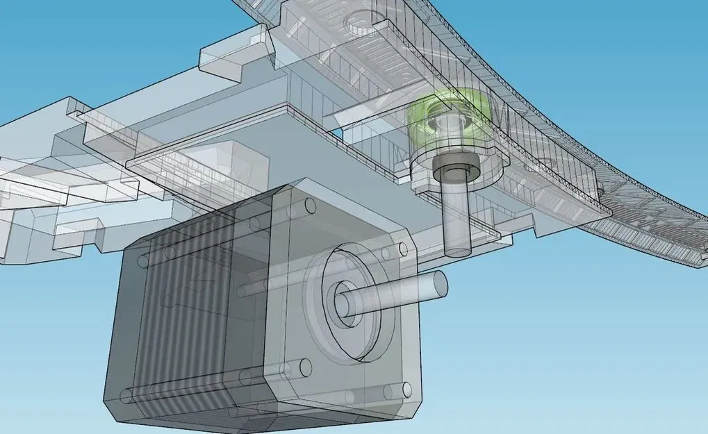 Cổng sao 5ft có động cơ bước điều khiển glyph - Image 14