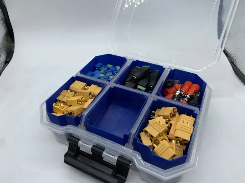 Thùng chứa 6 ngăn cho Husky 6 inch - Image 1