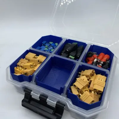 Thùng chứa 6 ngăn cho Husky 6 inch