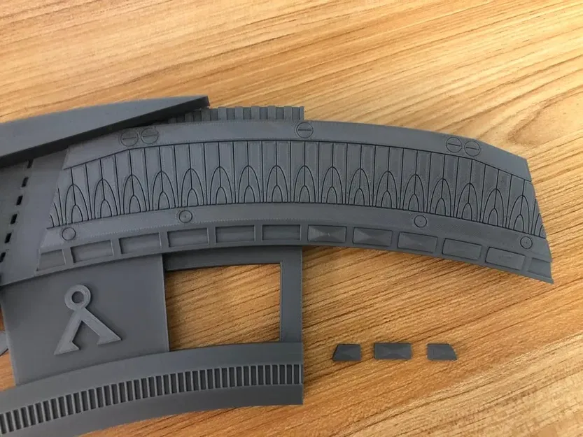 Cổng sao 3D - Phần ngoài cho mô hình Stargate 5ft - Image 4