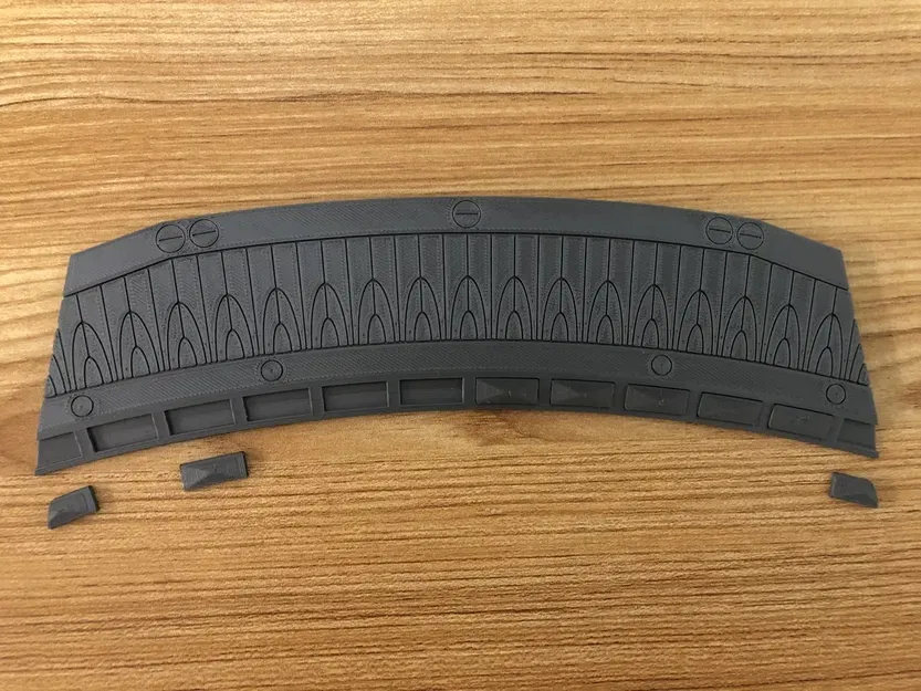 Cổng sao 3D - Phần ngoài cho mô hình Stargate 5ft - Image 5