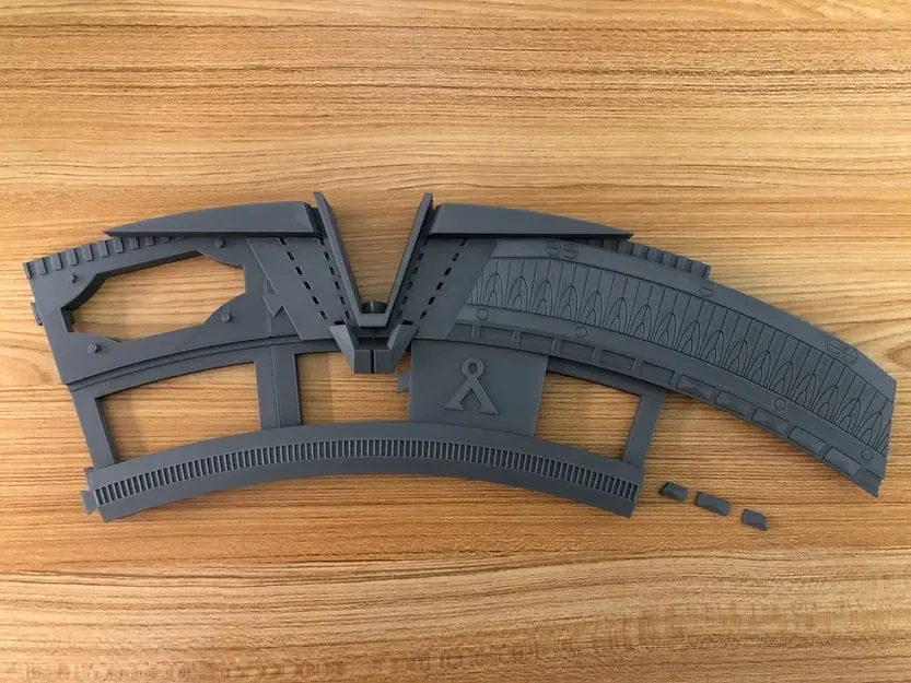 Cổng sao 3D - Phần ngoài cho mô hình Stargate 5ft - Image 7