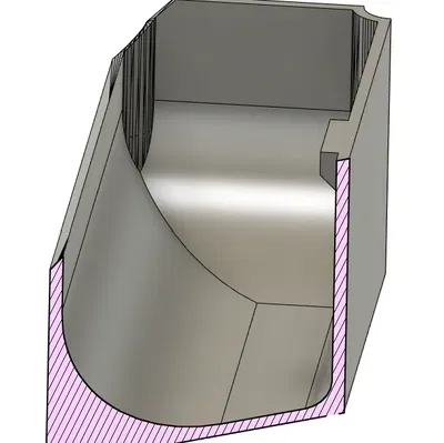 Chèn hộp phân loại 12 inch cho Husky / Anvil với đáy cong