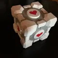 Hộp Companion Cube với các phần tách rời nhiều màu sắc - Thumbnail 2