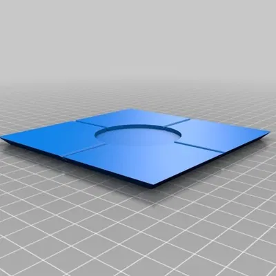 Hộp Companion Cube với các phần tách rời nhiều màu sắc