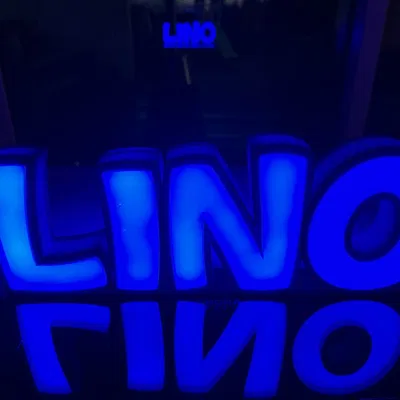 Đèn LED tên LINO in 3D cho trẻ em