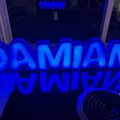 Đèn LED tên "DAMIAN" có thể in được - Thumbnail 1