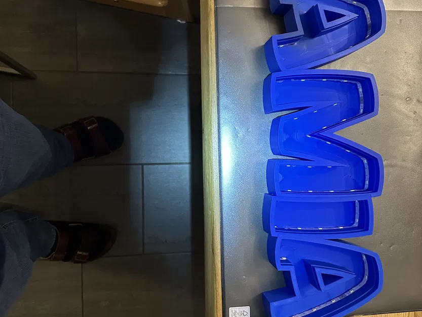 Đèn LED tên "DAMIAN" có thể in được - Image 2